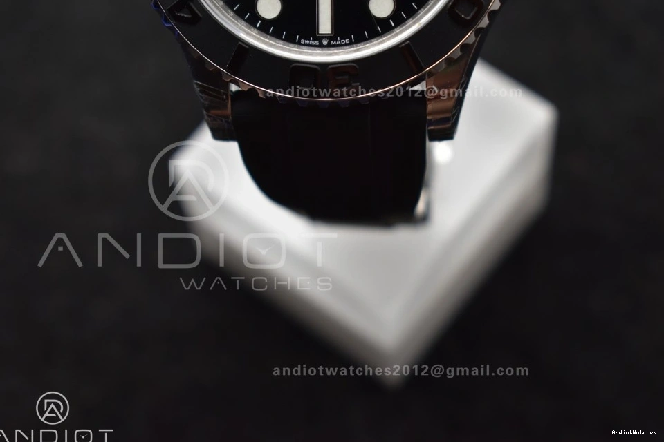 WaterResistant VSF 3D Bezel 42mm 226659 Oyster Black Ceramic 1213 flex Weight) on Edition 1:1 V3 Best Strap VS3235 Yacht-Master (Gain 0812